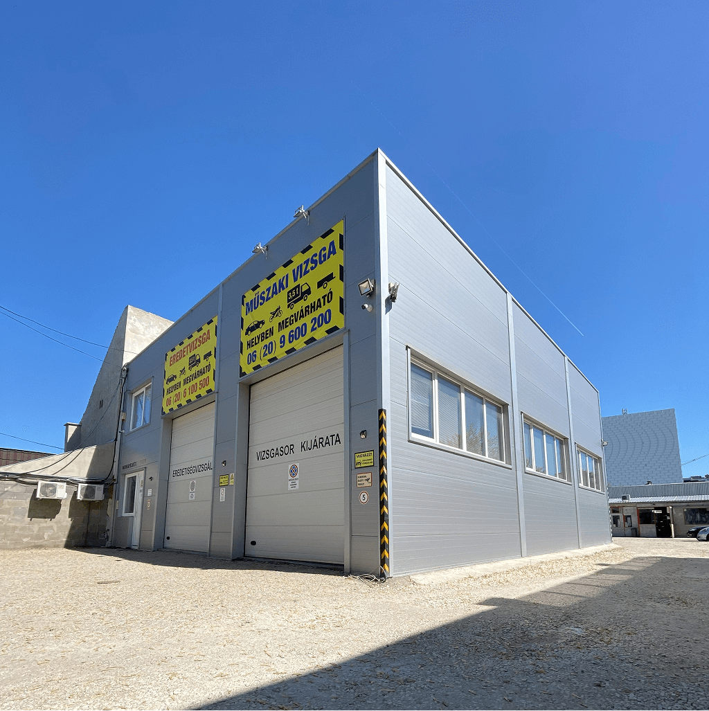 Vizsgaállomás telephely